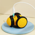 Electric Cat Car Toy Cute Bee Running Kitten Pet Toys Interactive Random Moving Stick Teaser Feather Electric Pet Cat Toys - Image 9