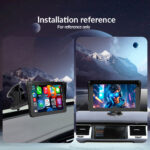 7-inch Car Portable PND Vehicle-mounted MP5 Player Wireless Carplay Smart Screen Reversing Image - Image 3