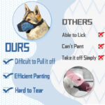 Dog Muzzle Air Mesh Breathable Muzzle For Medium Large Sized Dogs To Anti  Prevent Biting Barking Chewing Soft Basket Muzzle For German Shepherd Dog With Reflective  Adjustable Strap - Image 4