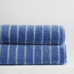 Parent-child Large Rhombus Striped Long-staple Cotton Yarn-dyed Household Towels Bath - Image 9