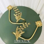 Lily Little Angel Wings Brass Curtain American Decoration Hook - Image 5