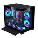 Panoramic Glass 360 Water-cooled Desktop Computer Host - Image 4