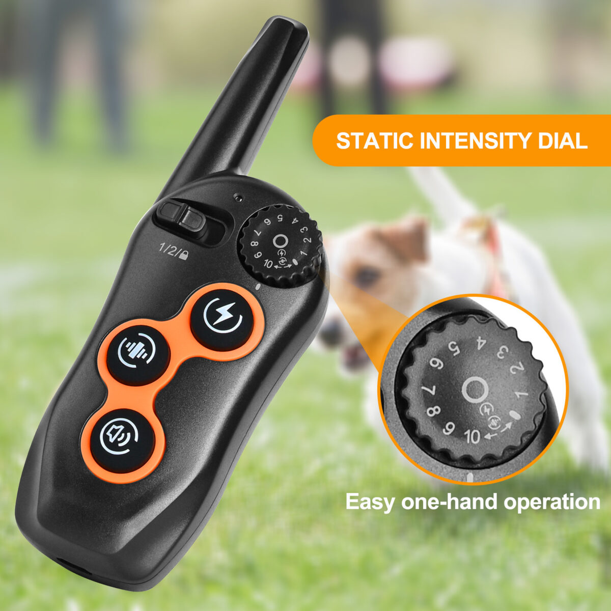 Dog Trainer Electronic Collar 600 M Remote Control Training Bark Stopper Waterproof - Image 1