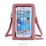 Korean Version Large Capacity Transparent Window Mobile Phone Bag - Image 10