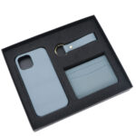 Leather Protective Case All-match Card Holder Keychain Gift Set - Image 8