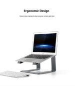 Laptop Aluminum Alloy Base Plate Desktop Riser - Image 10