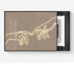 Abstract Lines Restaurant  Occlusion Mural - Image 4