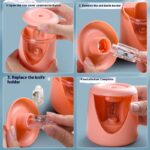 Automatic Cute Children's Pencil Sharpener Roll Portable Electric Pencil Sharpener - Image 4