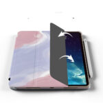 Literature And Art Simple Tablet With Pen Tray Protective Case - Image 5