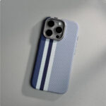 Magnetic Carbon Fiber Pattern Drop-resistant Mobile Phone Protective Case - Image 6