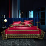 Luxury High Precision Brocade Silky Four-piece Set - Image 8