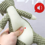 Plush Cartoon Puppy Dog Toy Pet Dog Chew Squeak Toys For Small Dogs Teeth Grinding Pet Products Dog Accessories - Image 3