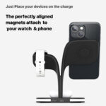 Phone Desktop Wireless Charger Watch Headphone Stand - Image 5