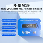 NEW QPE Stable IOS17 Unlock Sim Card CLUB RSIM 19 - Image 3