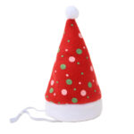 Multicolor Pet Christmas Hat Stripes - Image 10