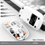 Transparent Wireless Mouse Desktop Computers And Laptop Office Home Mouse - Image 5