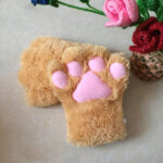 Japanese Cute Adorable Plush Cosplay Performance Props Net Red Cat Paw Gloves - Image 4