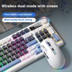 Wireless Bluetooth Keyboard Mouse Suit Mechanical Feeling - Image 2