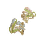 Tulips High Ponytail Hair Claws Barrettes Women Back Of Head Fixed Artifact Headband - Image 2