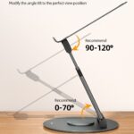 Notebook Bracket Laptop Bracket Aluminum Alloy Desktop Adjustable Base 360-degree Rotation - Image 3