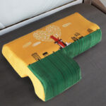 Anti-pressure Hemp Arm Memory Foam Cervical Vertebra Couple Pillow - Image 3