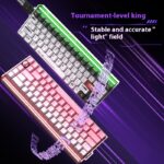 E-sports Magnetic Axis Mechanical Keyboard RGB Light Box TTC King Axis SE Three-model Keyboard - Image 5