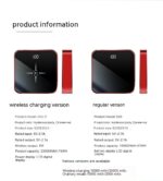 Mini Power Bank Large Capacity Double Face Mirror Thin And Compact - Image 10