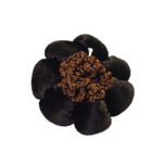 Solid Color Performance Dance Velvet Headband With Hair Mesh Bag - Image 4