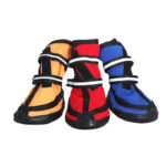 Dog Shoes Double Straps Non-slip, Wear-resistant And Waterproof - Image 2