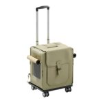 Portable Large Capacity Foldable Breathable Cat Bag Trolley Case - Image 9