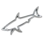 Personalized Hollow Shark Metal Decorative Label - Image 4