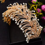 Handmade Chain Rhinestone Soft Silk Hair Accessories - Image 8