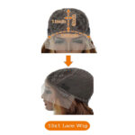 Wig Front Lace P4 27 Real Hair Headgear - Image 6