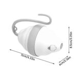 Rolling Mouse Cat Toy Automatic Moving Mouses Glow Feather Electric Teasing Stick Lrregular Running Pet Products - Image 2