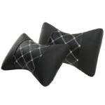 Leather Quilted Car Headrest To Protect Cervical Neck Neck Pillow - Image 5