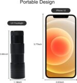 UV Flashlight LED Handheld Blacklight Flashlight Mini Light Torch Detector For Dog Pet Urine Stains Bed Bugs And Scorpions Batteries Not Included - Image 2