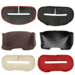 Car Safety Belt Bayonet Latch Protective Cover Seat Safety Belt Bump Proof Protective Leather Cover Interior Decoration - Image 6