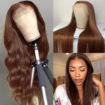 Brown Color Human Hair Wigs Human Hair Wig - Image 4