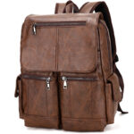 Men's Computer Bag Vintage Canvas Backpack - Image 4