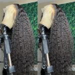Creative Fashion Front Lace Black Long Curly Hair - Image 2