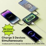 Remax Tape 10 000mAh Power Bank Large Capacity Two-way Fast Mobile Charge Portable Mobile Battery Retro For A Pple H UAWEI - Image 3