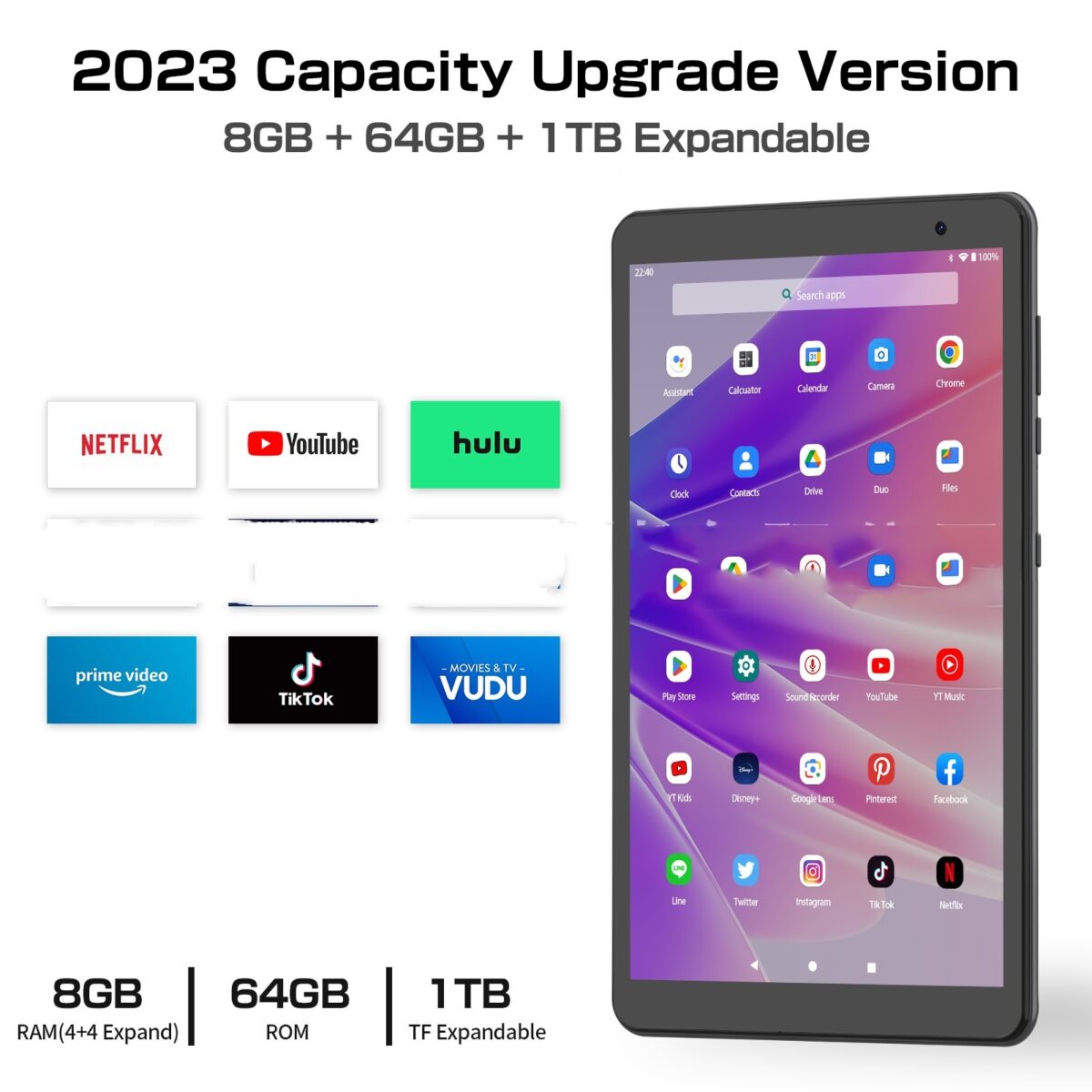 8-inch Eight-core Tablet PC Android 13 System 64g Large Capacity - Image 3