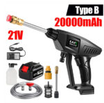 Wireless Lithium Battery Car Washing Gun Portable High Voltage - Image 8