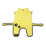 Soft And Absorbent Pet Embroidered Bathrobe Coral Fleece Pajamas - Image 3