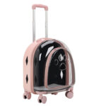 Fashion Creative Pet Trolley Bag Panoramic Transparent Dog Luggage - Image 6