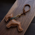 Women's Fashion Simple Handmade Leather Car Key Pendant - Image 4
