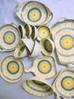 Bohemian Ceramic Plates Cutlery Set Color Box Packaging - Image 8