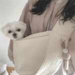 Puppy Kitten Carrier Outdoor Travel Handbag Dog Carriers For Small Dogs, Puppy Dog Carrier For Small Dogs With Multiple Pockets, Breathable Mesh And Soft Cushion, Small Dog Travel Tote Bag For Hiking - Image 6