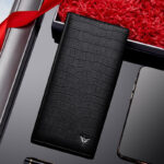 Men's Emperor Paul Long Leather Wallet  Gift Box Packaging - Image 10