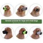 Dog Muzzle Medium Sized Muzzle For Biting And Barking Breathable Mesh Dog Muzzle For Chewing Dog Muzzle With Adjustable Buckle - Image 4